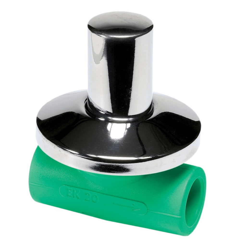 PPR valve with metal cap 25 T - WAVIN