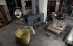 Hanging wood fireplace 360 - Image 4