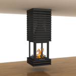 Viseći kamin na drva PROFIL