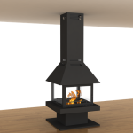 Viseći kamin na drva LEGO