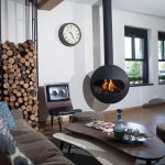 Viseći kamin na drva ELIPSE - Slika 5