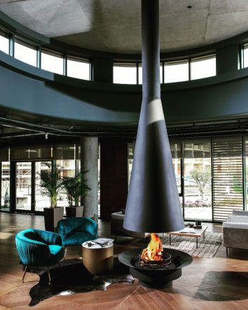 Viseći kamin na drva FUNNEL - Slika 5