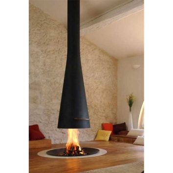 Viseći kamin na drva FUNNEL - Slika 6