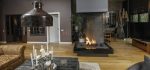 Hanging wood fireplace GLASS CENTRAL - Image 6