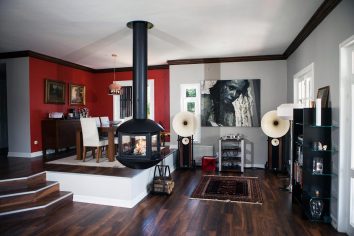 Viseći kamin na drva LANTERN - Slika 6