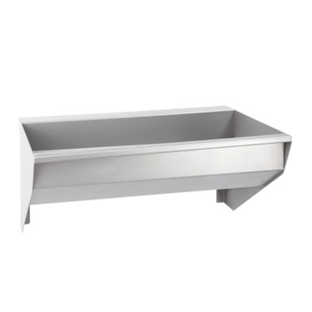 Stainless hanging trough AUL 04