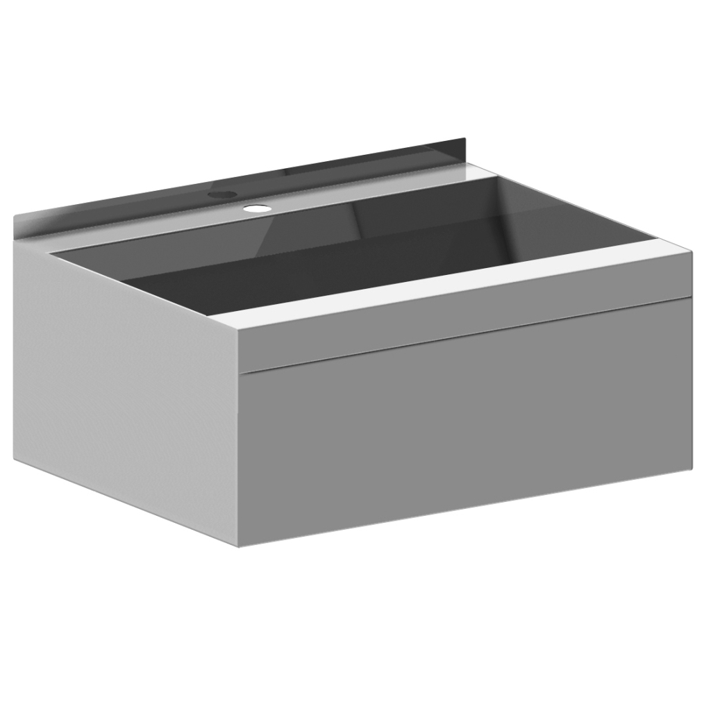 Stainless no-contact sink AUM 029