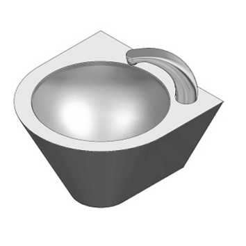 Stainless steel sink AUM 033 - Image 1