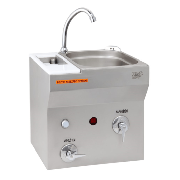 AUM 07S Automatic stainless steel washbasin with a sanitary knife tank AUM 07S - Image 1