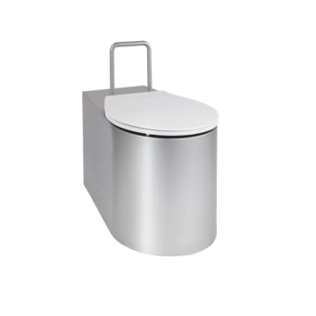 Inox toilet bowl AUZ 08 INV - Image 1