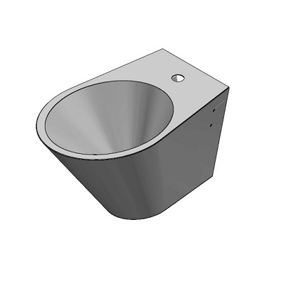 Inox bidet AUB 01