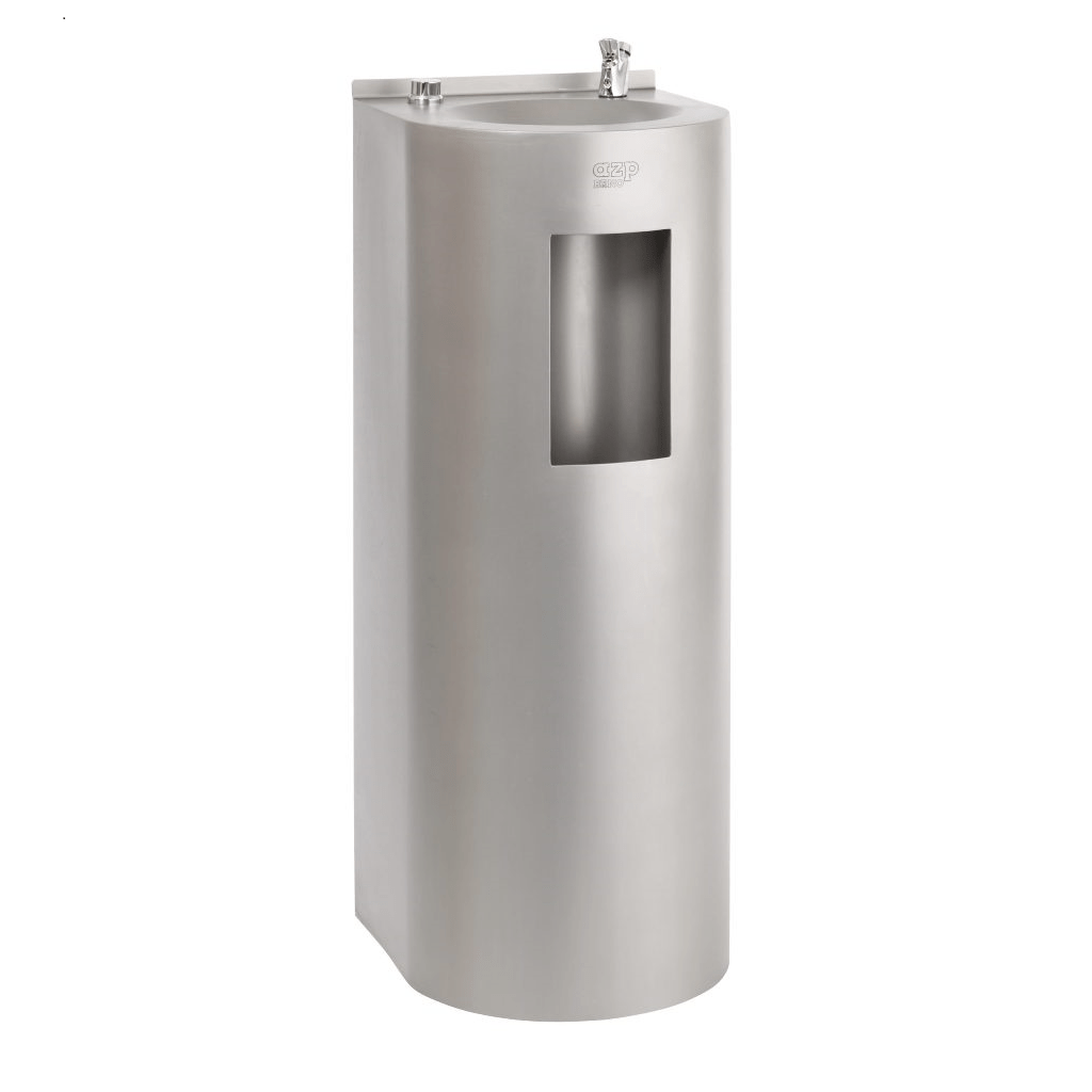 Drinking water fountain with an opening for filling bottles AFO 01.SL
