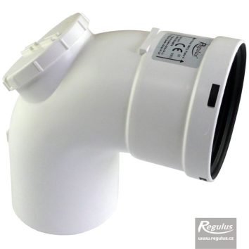 12755_6 Dimovodno koljeno s revizijom za kondenzacijske bojlere 80/90°; PP - Slika 1