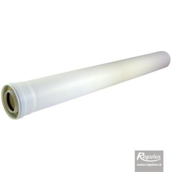 14611_4 Flue pipe for condensing boilers 80/125; 0,5-2m; PP/PP - Image 1