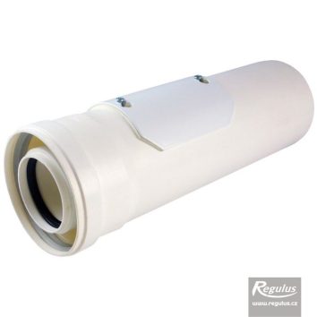 14616_5 Flue pipe for condensing boilers with revision 60/100; PP/PP - Image 1