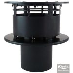 Flue pipe cap 80mm; PP - Image 2