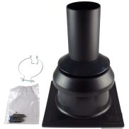 Flue cap for condensing boilers 125mm, 35×35 cm