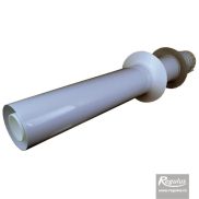 Flue pipes and fittings 60/100; PP/lim