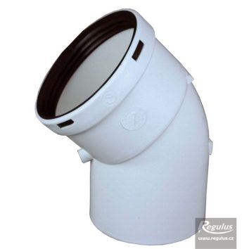 6142_6 Flue elbow for condensing boilers 80/45°; PP - Image 1