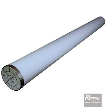 6435_6 Horizontal air supply pipe for condensing boilers 80; PP - Image 1