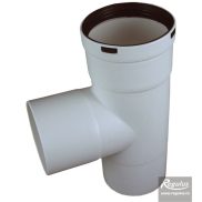 Dimovodni T-komad 100 mm za kondenzacijske bojlere M-M-Ž; PP