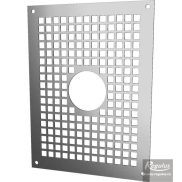 Grille with hole 80mm, for PPH-A flue pipe