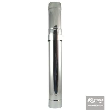 8647_6 Vertical flue system end piece 81/125, PPH-A/Inox - Image 1