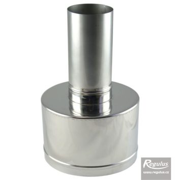 8648_6 Flue cap 80/125 for pipe REG 8647; PPH-A/Inox - Image 1