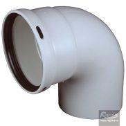 Flue elbow for condensing boilers 60mm 90°; PP
