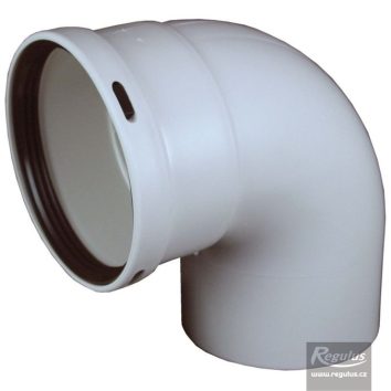 8815_6 Flue elbow for condensing boilers 60mm 90°; PP - Image 1