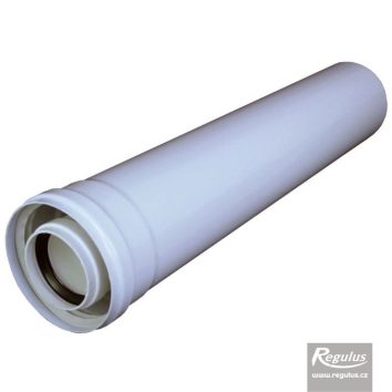 9596_6 Flue pipe for condensing boilers 60/110; 0,25-2m - Image 1