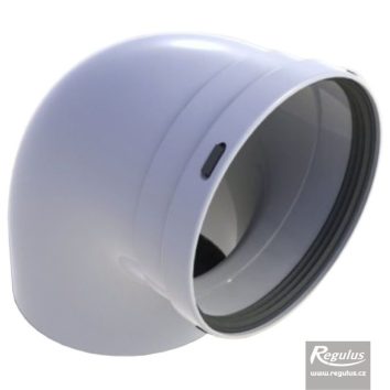 9671_6 Flue elbow for condensing boilers 125/90°; PP - Image 1