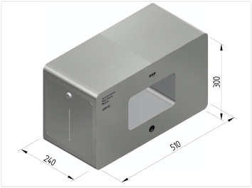 ADR_02_rozmery Beskontaktni uređaj za dezinfekciju ADR 02 - Slika 5