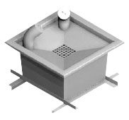 Inox kanalizacijski slivnik OV 03