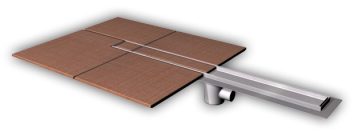 PZ-015_789 Odvodno korito za ugradnju u pod od keramičkih pločica PZ 015 - Slika 1