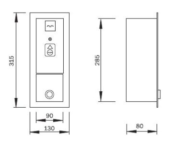 ZAP1_631 Automat na tokene za vrata ZAD 1 - Slika 2