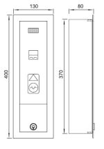 Podpovršinski tuš automat na tokene ZAS 1 - Slika 2