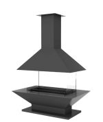 Viseći kamin na drva LOFT