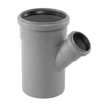 PP-kanalizacijska-racva-redukcija_velika_kut_45 PP račva redukcija fi 110/32/45° - Slika 1