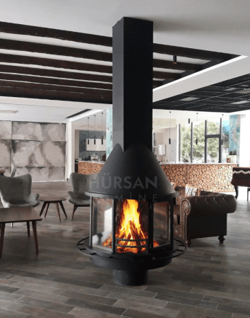 Viseći kamin na drva CUP - Slika 3