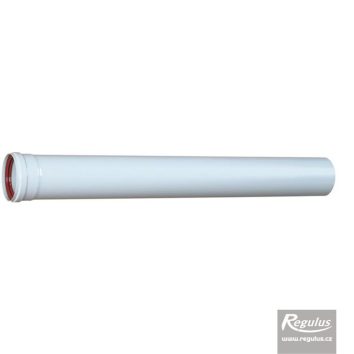 REG 100mm Extension Flue pipe 100mm Al 1m 1.5mm thick - Image 1