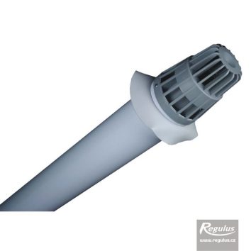 REG 60-100mm Horizontal flue pipe thru wall Horizontal flue set pipe thru wall 0,75m + terminal - Image 1