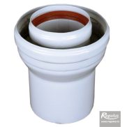 Flue reduction 80/125 - 60/100mm Al/Al MF