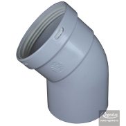 Flue elbow 45° 80mm