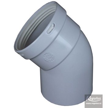 Flue elbow 45° 80mm - Image 1