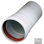 Flue pipe 0,25m Al 80mm