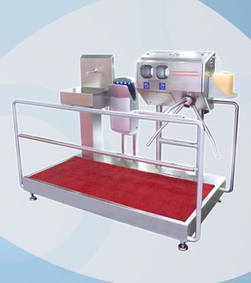 Hygiene barrier with hand basin SA-EPE - Image 1