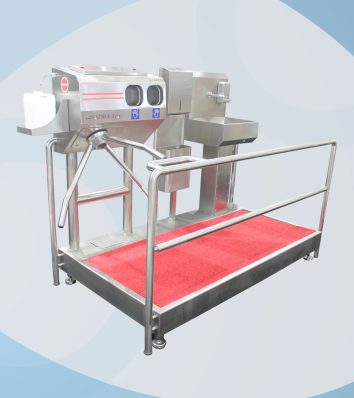 Hygiene barrier with hand basin SA-EPE - Image 3