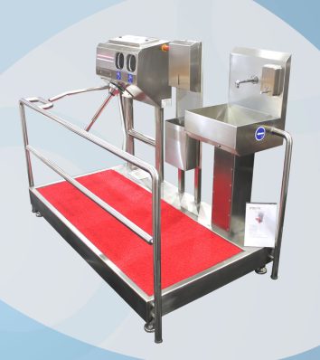 Hygiene barrier with hand basin SA-EPE - Image 4