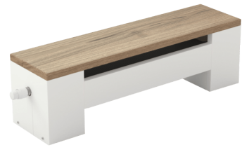 LDO Samostojeći konvektor s klupom KORALINE Optimal LDO - Slika 1